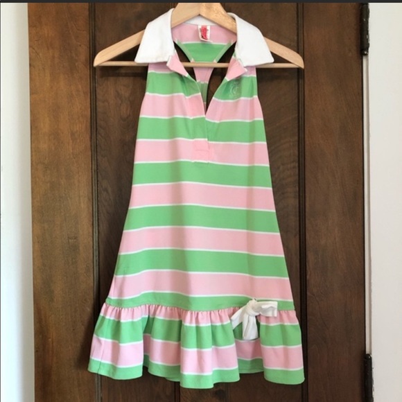 ISO pink and green juicy couture beach cover up - Picture 2 of 2